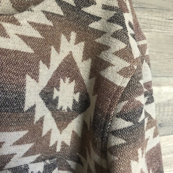 Hooké Appalachian Aztec Navaho Southwestern Pattern Wool Blend Hoodie Medium - Picture 4 of 11